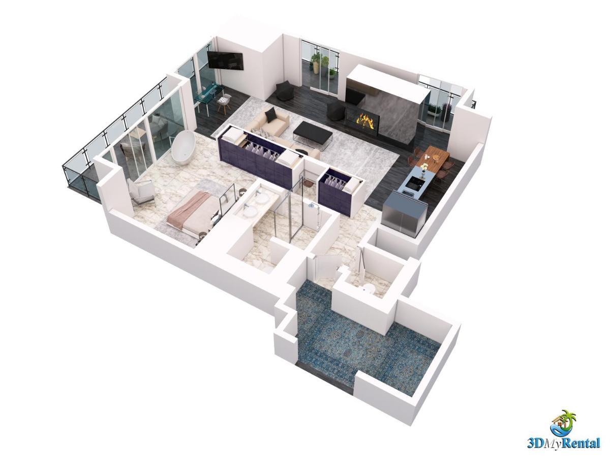 אפרטהוטל לאס וגאס Vegas Palms High 52Nd Fl. 1Bdr Corner Penthouse 1220Sqft מראה חיצוני תמונה